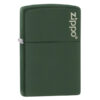 #221ZL Green Matte with Zippo Logo