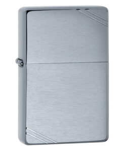 #230 Brushed Chrome Vintage with Slashes