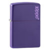 #237ZL Classic Purple Matte Zippo Logo