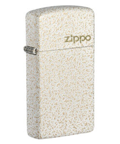 #49265ZL_Slim® Mercury Glass Zippo Logo